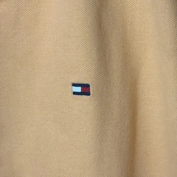 NWT Men’s Tommy Hilfiger Orange With Tommy Hilfiger Logo Polo Shirt Size Small - Picture 3 of 5